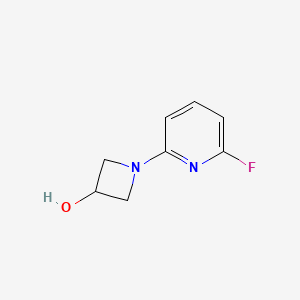 1-(6-Fluoropyridin-2-yl)azetidin-3-ol