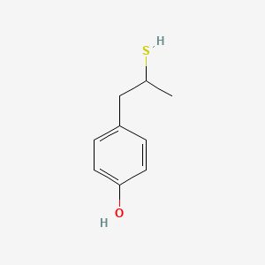 4-(2-Sulfanylpropyl)phenol