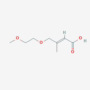 4-(2-Methoxyethoxy)-3-methylbut-2-enoic acid