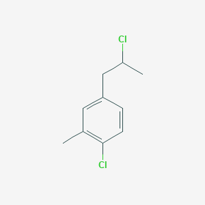 1-Chloro-4-(2-chloropropyl)-2-methylbenzene