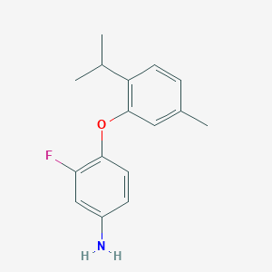 3-Fluoro-4-(2-isopropyl-5-methylphenoxy)aniline