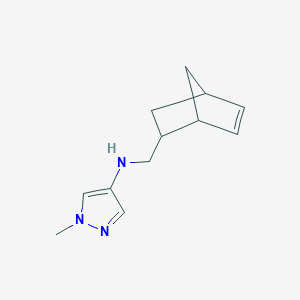 N-{bicyclo[2.2.1]hept-5-en-2-ylmethyl}-1-methyl-1H-pyrazol-4-amine