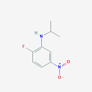 2-fluoro-5-nitro-N-(propan-2-yl)aniline