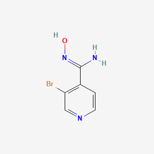 3-Bromo-N'-hydroxypyridine-4-carboximidamide