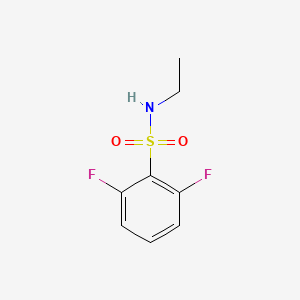 N-ethyl-2,6-difluorobenzene-1-sulfonamide