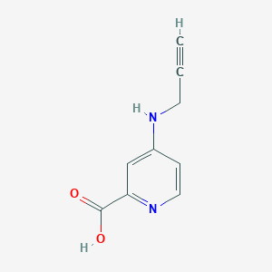 4-[(Prop-2-YN-1-YL)amino]pyridine-2-carboxylic acid