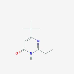 6-Tert-butyl-2-ethyl-pyrimidin-4-OL