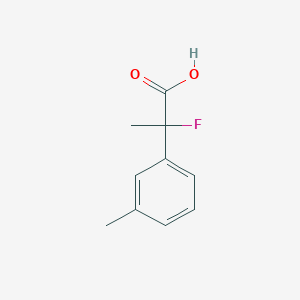 2-Fluoro-2-(3-methylphenyl)propanoic acid