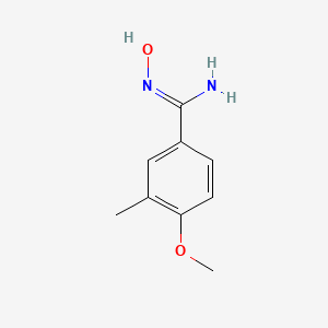 N'-hydroxy-4-methoxy-3-methylbenzene-1-carboximidamide