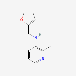 N-(furan-2-ylmethyl)-2-methylpyridin-3-amine