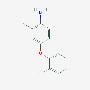 4-(2-Fluorophenoxy)-2-methylaniline