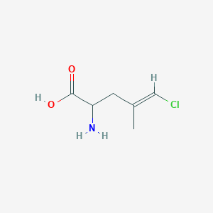 2-Amino-5-chloro-4-methylpent-4-enoic acid