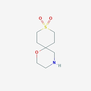 1-Oxa-9lambda6-thia-4-azaspiro[5.5]undecane-9,9-dione