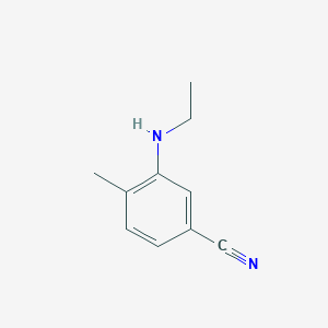 3-(Ethylamino)-4-methylbenzonitrile