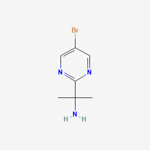 2-(5-Bromopyrimidin-2-yl)propan-2-amine