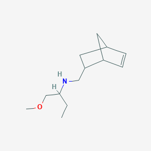 {Bicyclo[2.2.1]hept-5-en-2-ylmethyl}(1-methoxybutan-2-yl)amine