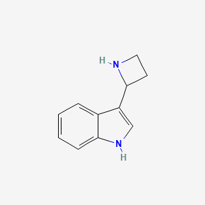 3-(azetidin-2-yl)-1H-indole