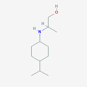 2-{[4-(Propan-2-yl)cyclohexyl]amino}propan-1-ol