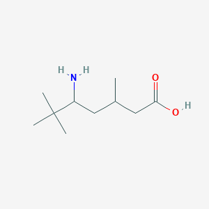 5-Amino-3,6,6-trimethylheptanoic acid