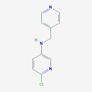 6-Chloro-N-(pyridin-4-ylmethyl)pyridin-3-amine