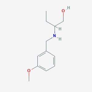 2-{[(3-Methoxyphenyl)methyl]amino}butan-1-OL