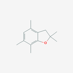 B132847 2,2,4,6,7-Pentamethyldihydrobenzofuran CAS No. 142874-81-5