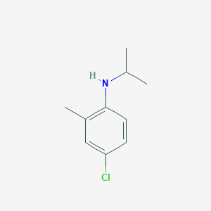 4-chloro-2-methyl-N-(propan-2-yl)aniline