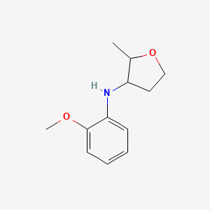 N-(2-Methoxyphenyl)-2-methyloxolan-3-amine