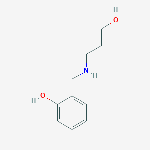 2-{[(3-Hydroxypropyl)amino]methyl}phenol