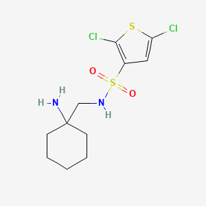 N-[(1-aminocyclohexyl)methyl]-2,5-dichlorothiophene-3-sulfonamide