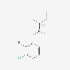 (Butan-2-yl)[(3-chloro-2-fluorophenyl)methyl]amine