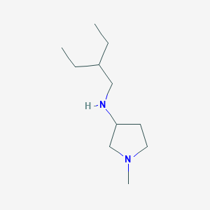 N-(2-ethylbutyl)-1-methylpyrrolidin-3-amine