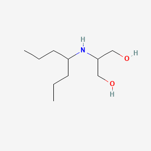 2-[(Heptan-4-yl)amino]propane-1,3-diol