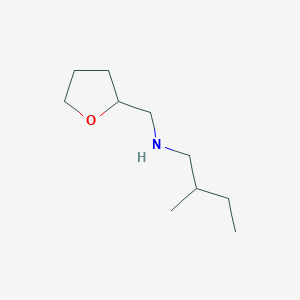 (2-Methylbutyl)(oxolan-2-ylmethyl)amine