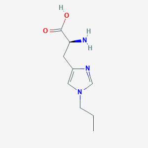 (s)-2-Amino-3-(1-propyl-1h-imidazol-4-yl)propanoic acid