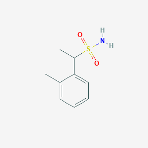 1-(2-Methylphenyl)ethane-1-sulfonamide