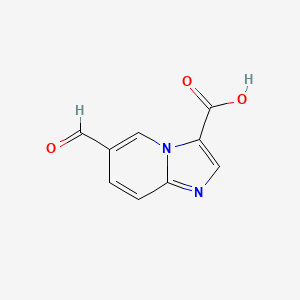 6-Formylimidazo[1,2-a]pyridine-3-carboxylic acid