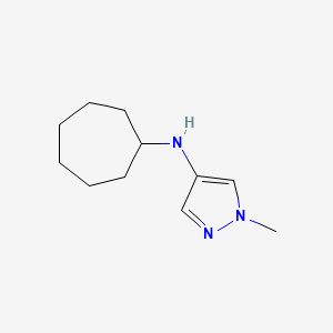 N-cycloheptyl-1-methyl-1H-pyrazol-4-amine