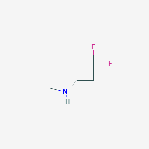 3,3-difluoro-N-methylcyclobutan-1-amine