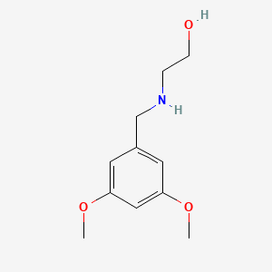 2-[(3,5-Dimethoxyphenyl)methylamino]ethanol