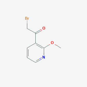 2-Bromo-1-(2-methoxypyridin-3-yl)ethan-1-one