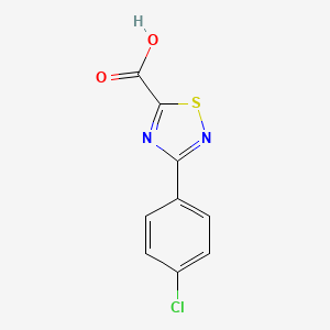 3-(4-Chlorophenyl)-1,2,4-thiadiazole-5-carboxylic acid