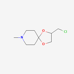 2-(Chloromethyl)-8-methyl-1,4-dioxa-8-azaspiro[4.5]decane