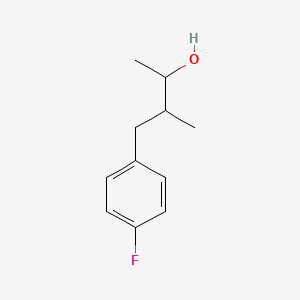 4-(4-Fluorophenyl)-3-methylbutan-2-ol