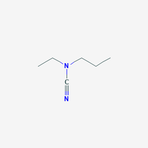 Cyano(ethyl)propylamine