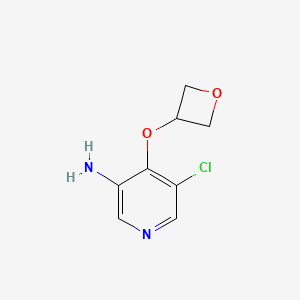 5-Chloro-4-(oxetan-3-yloxy)pyridin-3-amine