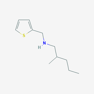 (2-Methylpentyl)(thiophen-2-ylmethyl)amine