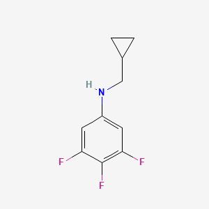 N-(cyclopropylmethyl)-3,4,5-trifluoroaniline