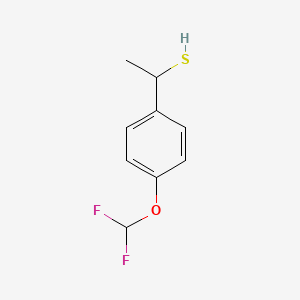 1-[4-(Difluoromethoxy)phenyl]ethane-1-thiol