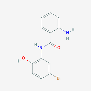 2-Amino-N-(5-bromo-2-hydroxyphenyl)benzamide